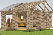 Создам 3D модель дома в программе: SketchUp + визуализация 10 - kwork.ru