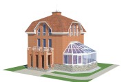 Создам 3D модель дома в программе: SketchUp + визуализация 16 - kwork.ru