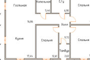 Начерчу план здания по вашим наброскам, обмерам, фото или концепции 7 - kwork.ru