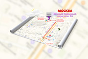 Красивая схема и карта проезда 11 - kwork.ru