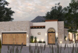 Three photorealistic rendering of interior or exterior architecture 10 - kwork.com