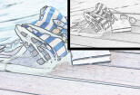 Create colored or noncolored pencil art in photoshop 14 - kwork.com