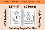 I will provide a coloring book Merry Christmas 12 - kwork.com