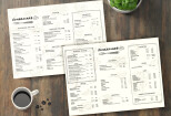 Дизайн меню для кафе, ресторана, бара 11 - kwork.ru