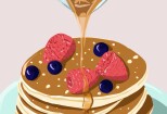 Food illustration 8 - kwork.com