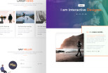 I will design a Modern Landing Page and Website Template 8 - kwork.com