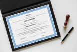 Создам красивый дизайн сертификата, диплома, грамоты, приглашения 8 - kwork.ru
