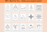 I will provide a coloring book Merry Christmas 10 - kwork.com
