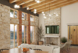 Three photorealistic rendering of interior or exterior architecture 11 - kwork.com