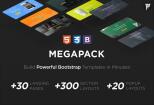 Megapack - набор лендинг шаблонов HTML 11 - kwork.ru