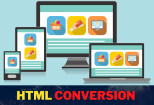 I will convert your Figma to HTML, Xd,PSD to HTML within 24 hours 9 - kwork.com