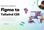 I will convert into tailwind CSS from your figma design 10 - kwork.com