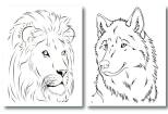I will draw custom line art illustration and coloring book pages 9 - kwork.com