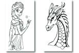 I will draw custom line art illustration and coloring book pages 8 - kwork.com