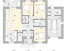 Layout of an apartment, a house. Redevelopment. Planning solutions 9 - kwork.com