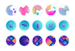 10 иконок для историй Инстаграм. Дизайн для Хайлайтс Stories 7 - kwork.ru