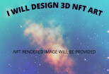 I will design 3d Non Fungible Token art rendered image 9 - kwork.com