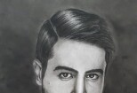 Pencil and charcoal hyper realistic portraitist 13 - kwork.com