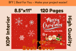 I will provide a coloring book Merry Christmas 13 - kwork.com