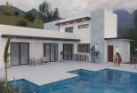 Three photorealistic rendering of interior or exterior architecture 12 - kwork.com
