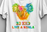 I will do a trendy watercolor graphic t shirt design shirt design 8 - kwork.com