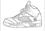 I will give you 300 sneaker coloring pages 9 - kwork.com