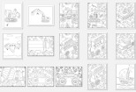 Give 1000 vectors editable coloring pages for kids 14 - kwork.com