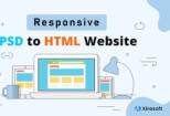 I will create a responsive portfolio website using HTML and CSS 6 - kwork.com