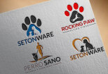 I will design modern animal, pet care, or dog logo 10 - kwork.com