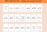 I will provide a coloring book vehicles 6x9 120 pages 11 - kwork.com