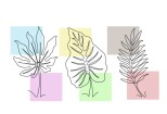 I will draw minimalist one line art botanical illustration plants 12 - kwork.com