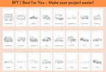 I will provide a coloring book vehicles 6x9 120 pages 10 - kwork.com