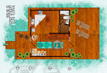 I will design autocad 2d floor plan with photoshop 9 - kwork.com