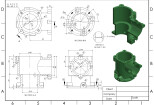 Create 2d technical drawings for manufacturing and documentation 10 - kwork.com
