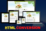 I will convert your Figma to HTML, Xd,PSD to HTML within 24 hours 11 - kwork.com