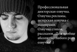Профессиональная озвучка реклам, роликов, фильмов, стихов 2 - kwork.ru