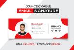I will create a clickable HTML email signature for Gmail, outlook 12 - kwork.com