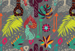 Design repeat flat vector pattern for fabric or textile 18 - kwork.com