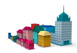 Modeling of cartoon and realistic buildings and city 12 - kwork.com