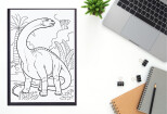 Give 250 Dinosaur Coloring Pages Vector Editable Mega Bundle 7 - kwork.com
