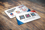Современный дизайн 2х визиток. Исходники для Печати Бесплатно 11 - kwork.ru