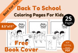 I will provide a coloring book Back To School 12 - kwork.com