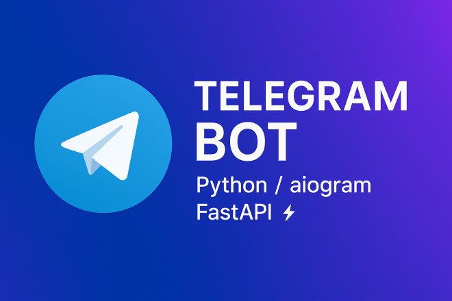 Создам Telegram-бота любой сложности на Python за 2 500 руб ...