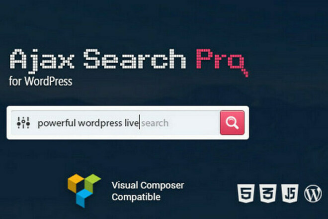 Ajax Search Pro   -   WordPress