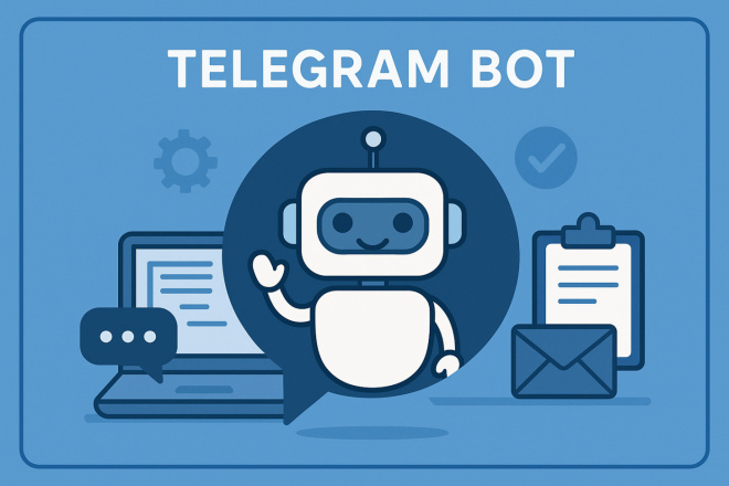 Создам простого и функционального Telegram бота на Python за 1 500 руб ...