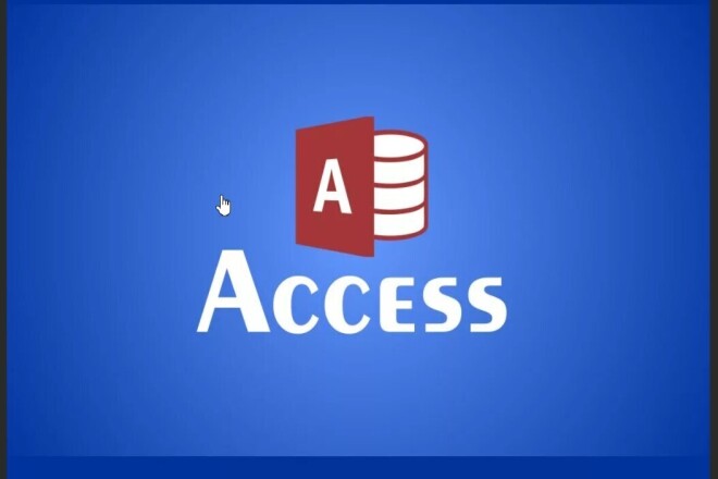Microsoft Access.      
