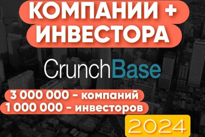 CrunchBase-    + .  . 2024