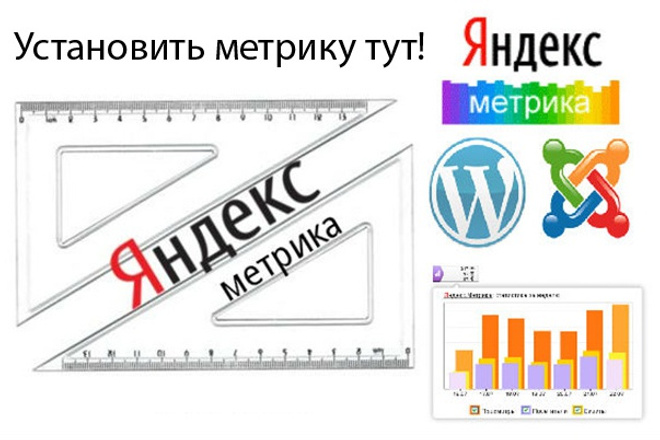 Установлю Яндекс. Метрику + Google Analytics