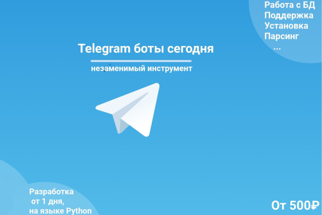 Telegram бот на заказ