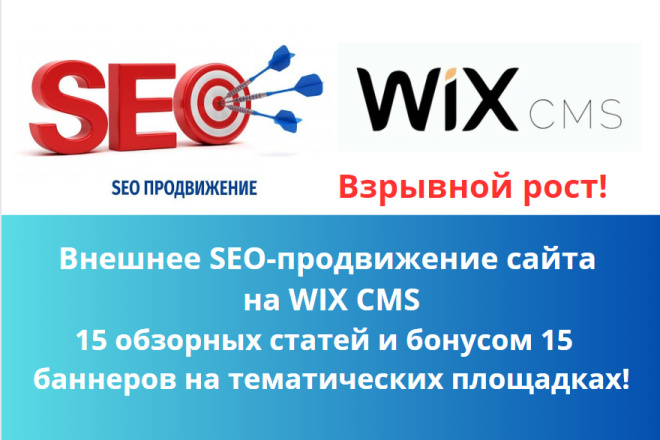  SEO-  WIX CMS 15   